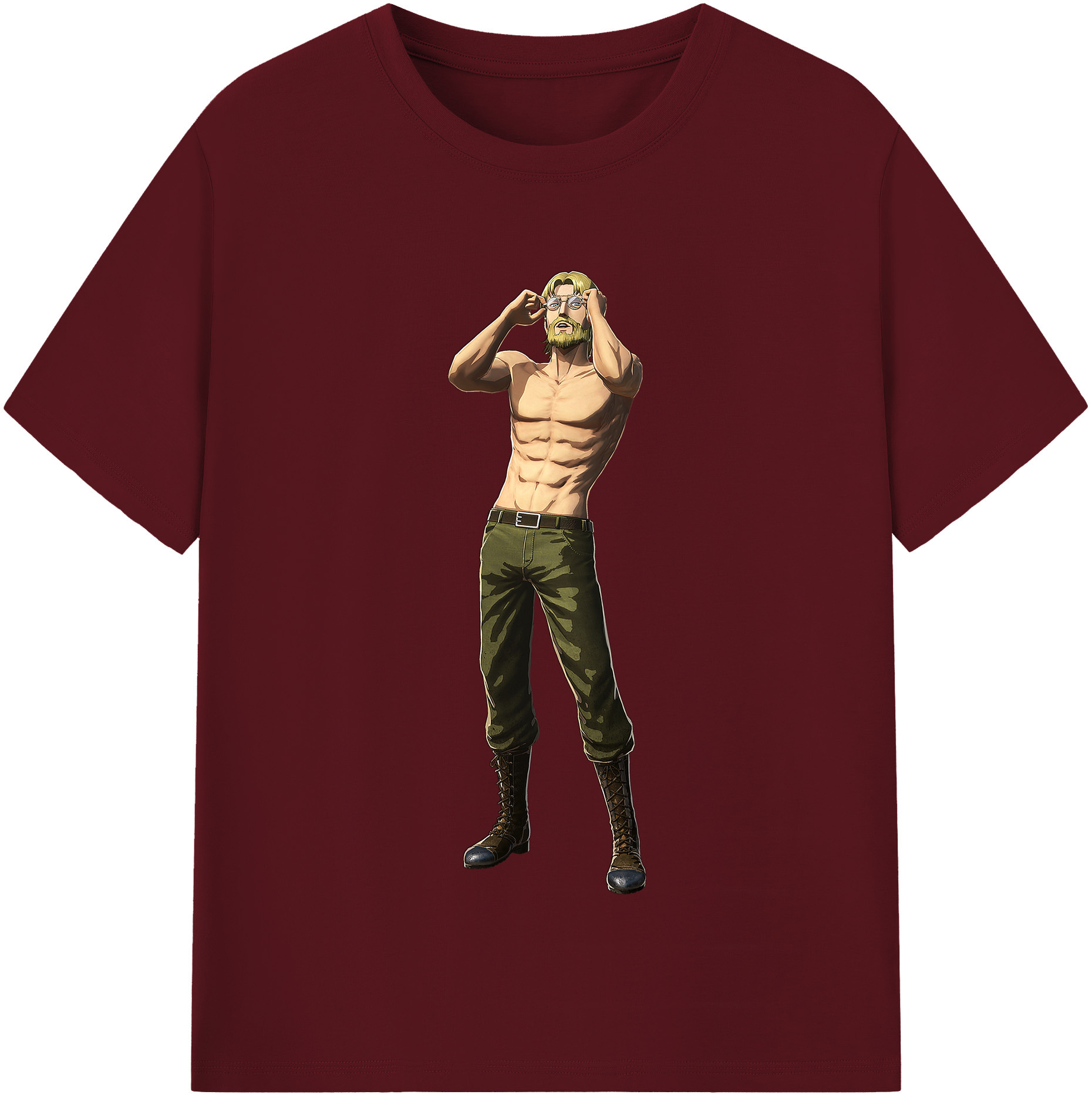 （画像用） 進撃の巨人 Attack on Titan 綿100％半袖Tシャツ（フロントプリント）